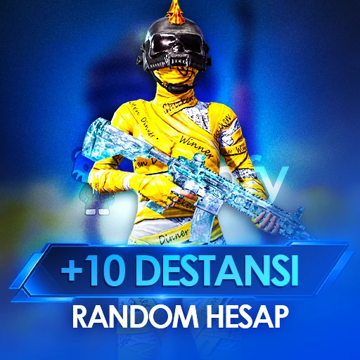 PUBG Mobile +10 Destansı Garantili Random Hesap