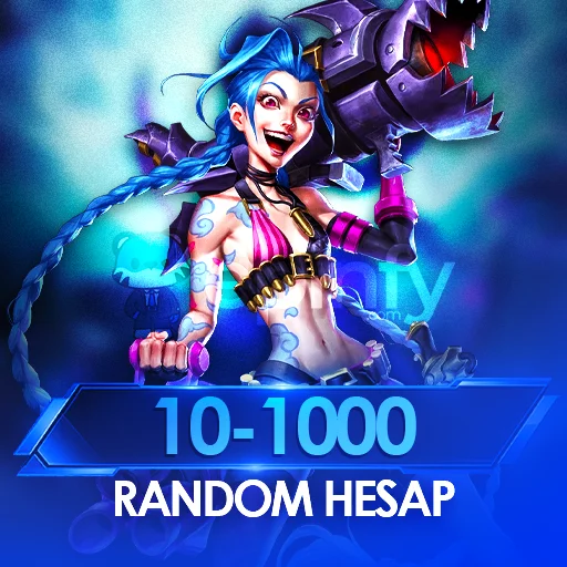 TR - League of Legends 10-1000 Random Hesap