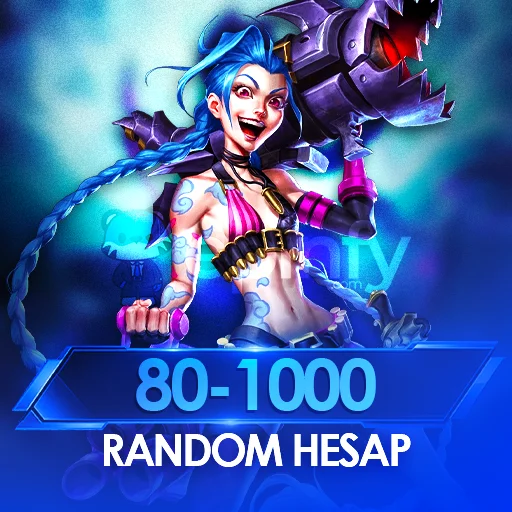 TR - League of Legends 80-1000 Random Hesap
