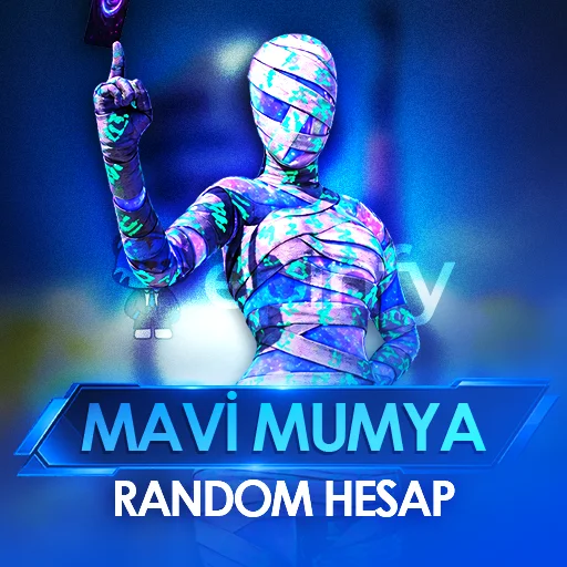 PUBG Mobile Mavi Mumya Random Hesap