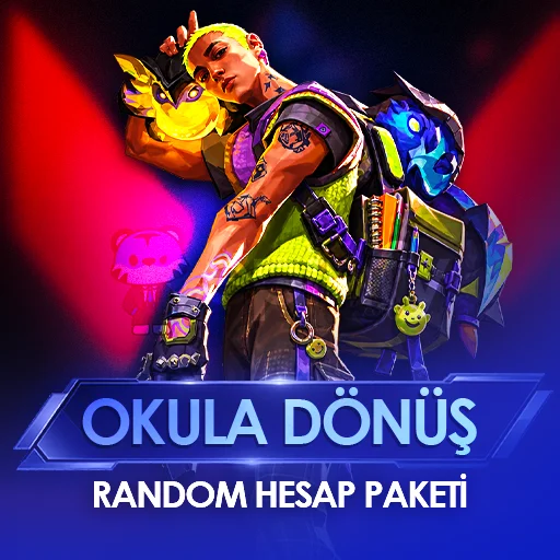 TR - Okula Dönüş Random Hesap Paketi
