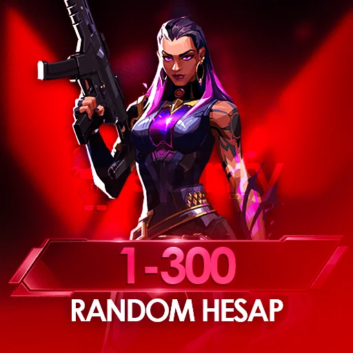 TR - Valorant 1-300 Random Hesap