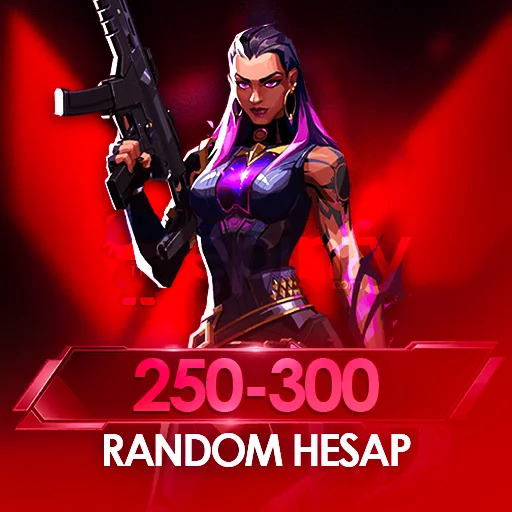 TR - Valorant 250-300 Random Hesap